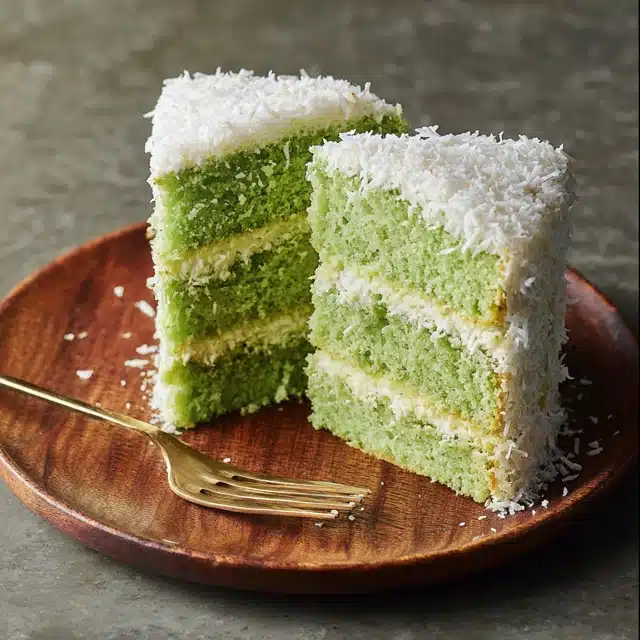 Pandan Coconut Cake 11 11 48