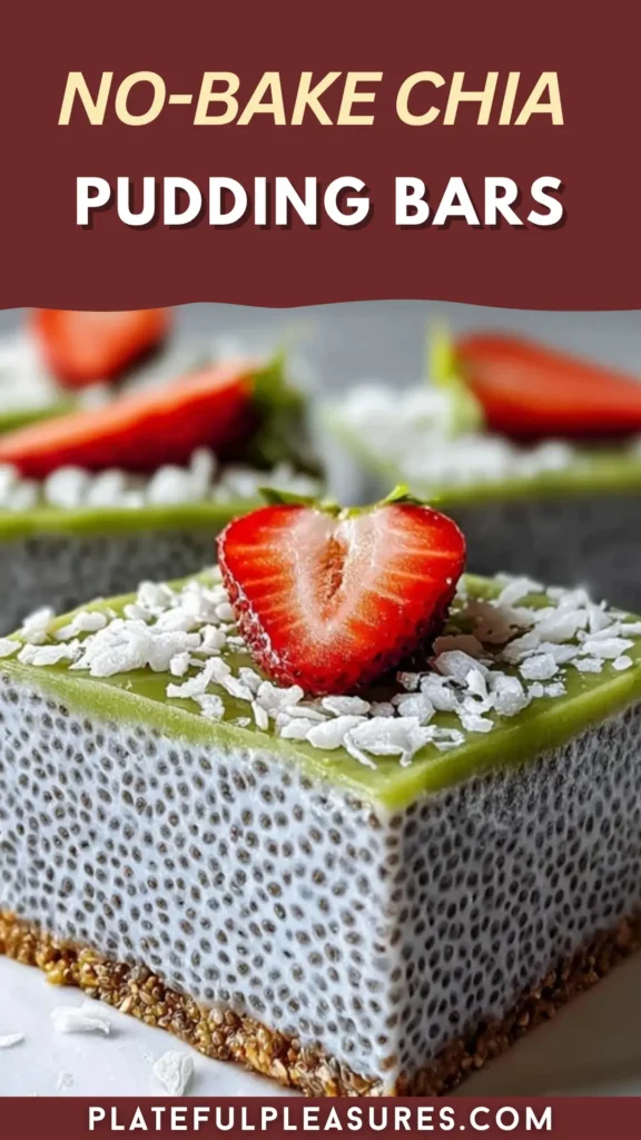 No-Bake Chia Pudding Bars 16 2 62
