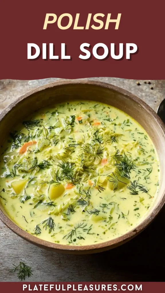 Polish Dill Soup 16 2 88