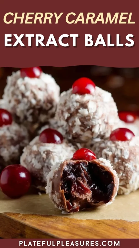 Cherry Caramel Extract Balls 16 2 98