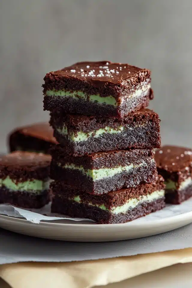 Mint Chocolate Brownies 17 44 25