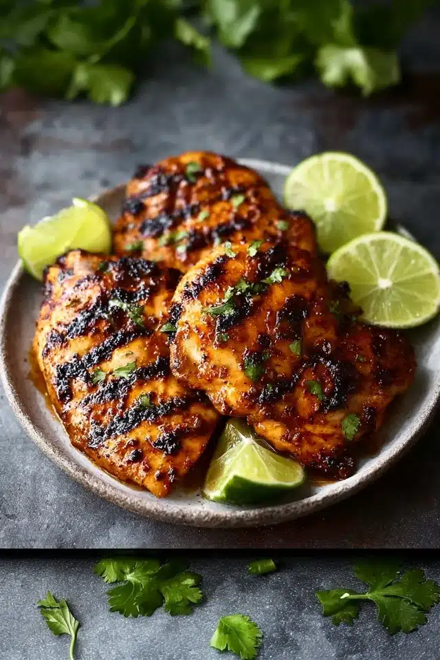A Zesty Chili Lime Chicken Marinade 17 44 28
