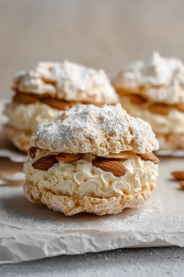 Almond Dacquoise Cream Clouds 17 44 72