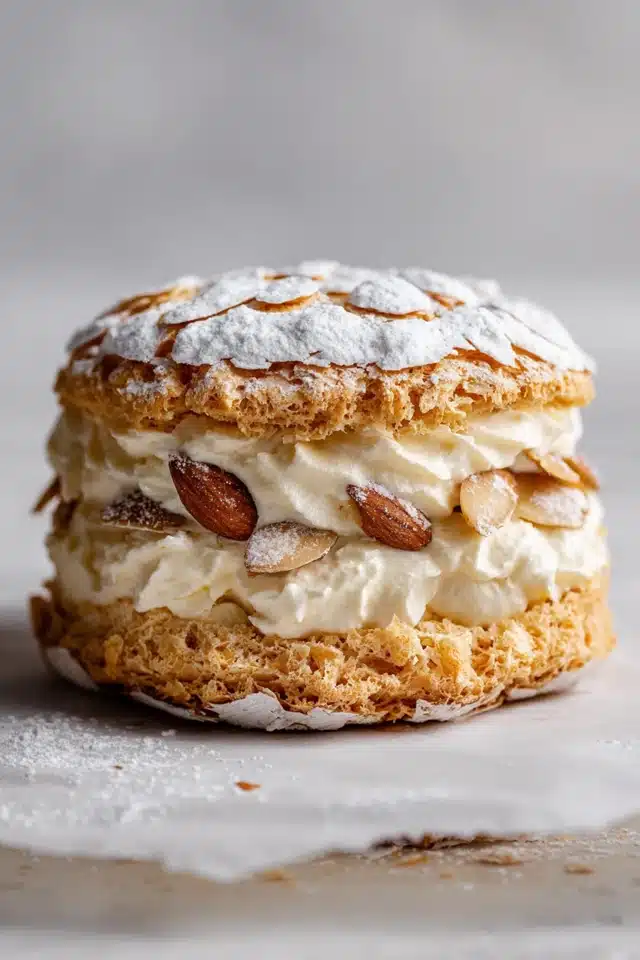 Almond Dacquoise Cream Clouds 10 55 72