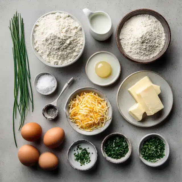 Cheese Chive Pancakes 13 66 85
