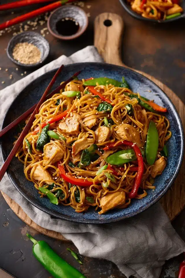 Delicious Chicken Lo Mein Recipe for Easy Meals 10 0 0 640 N 42
