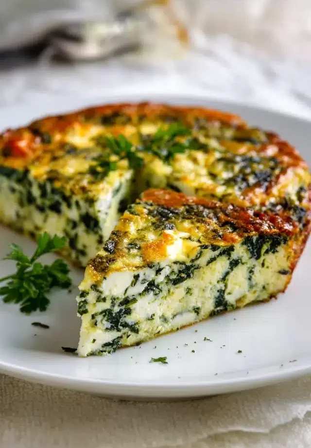 Irresistible Cottage Cheese and Spinach Crustless Quiche 10 0 0 640 N 77 e1766878231977