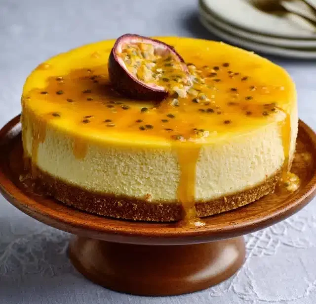 Passion Fruit & Mango Cheesecake with Gingersnap Crust 14 0 1 640 N 40 e1766424684566