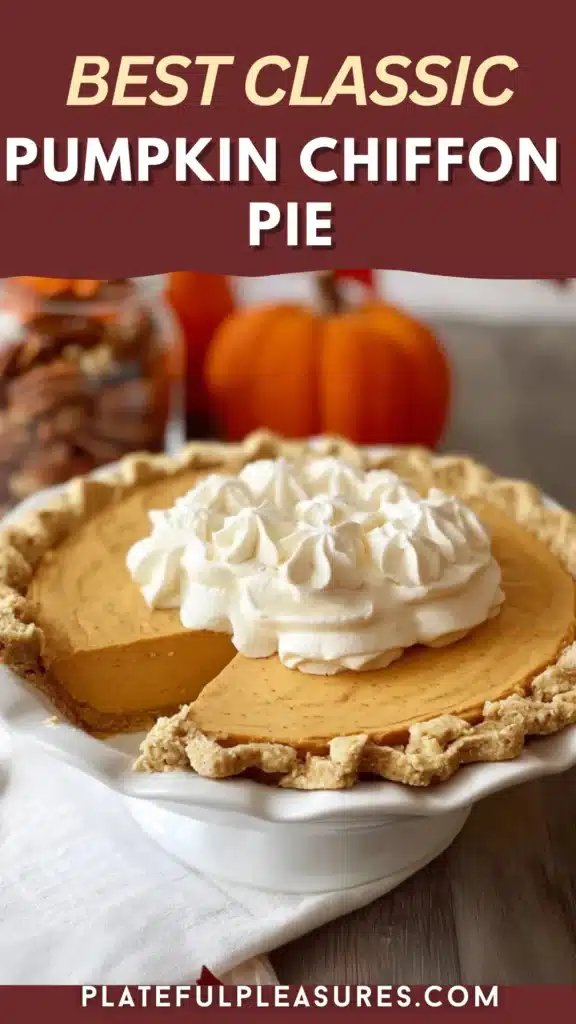 Best Classic Pumpkin Chiffon Pie Recipe 15 6 4