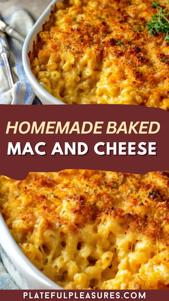 The BEST Homemade Baked Mac and Cheese 11 7