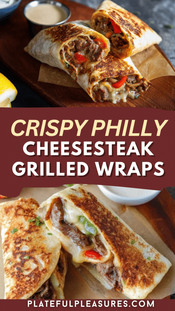 Crispy Philly Cheesesteak Grilled Wraps Recipe 11 9