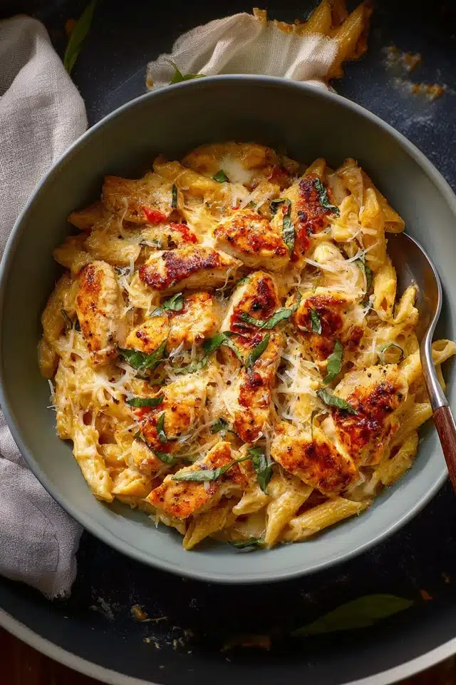Chicken Mozzarella Pasta 10 0 0 640 N 28