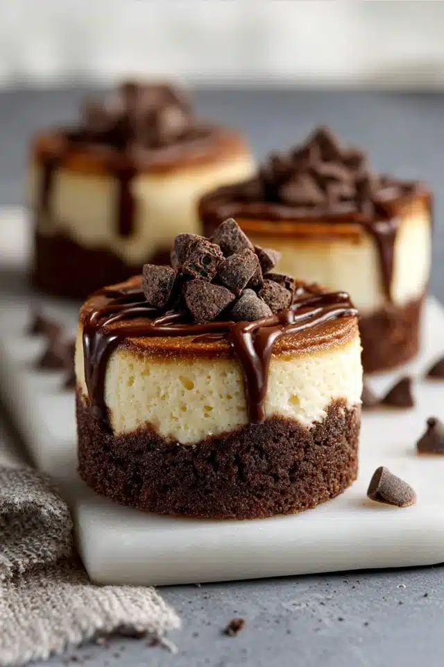 Brownie Bottom Mini Cheesecakes 17 0 0 640 N 47