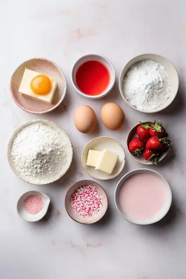 Strawberry Milkshake Pound Cake Recipe: A Sweet Delight 13 0 0 640 N 54