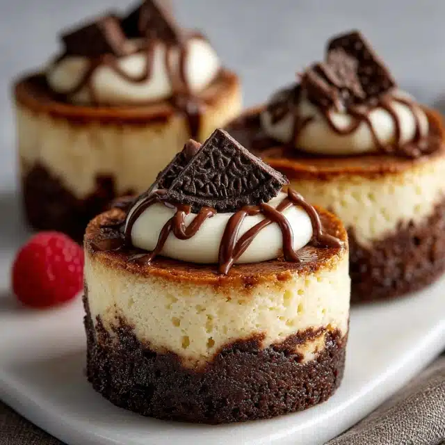 Brownie Bottom Mini Cheesecakes 14 0 2 640 N 26