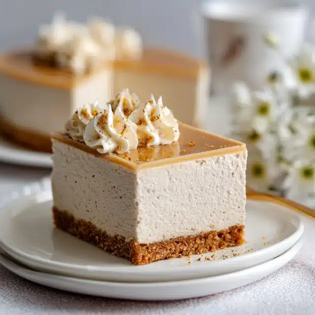 No-Bake Earl Grey Mousse Cheesecake 13 0 3 640 N 23