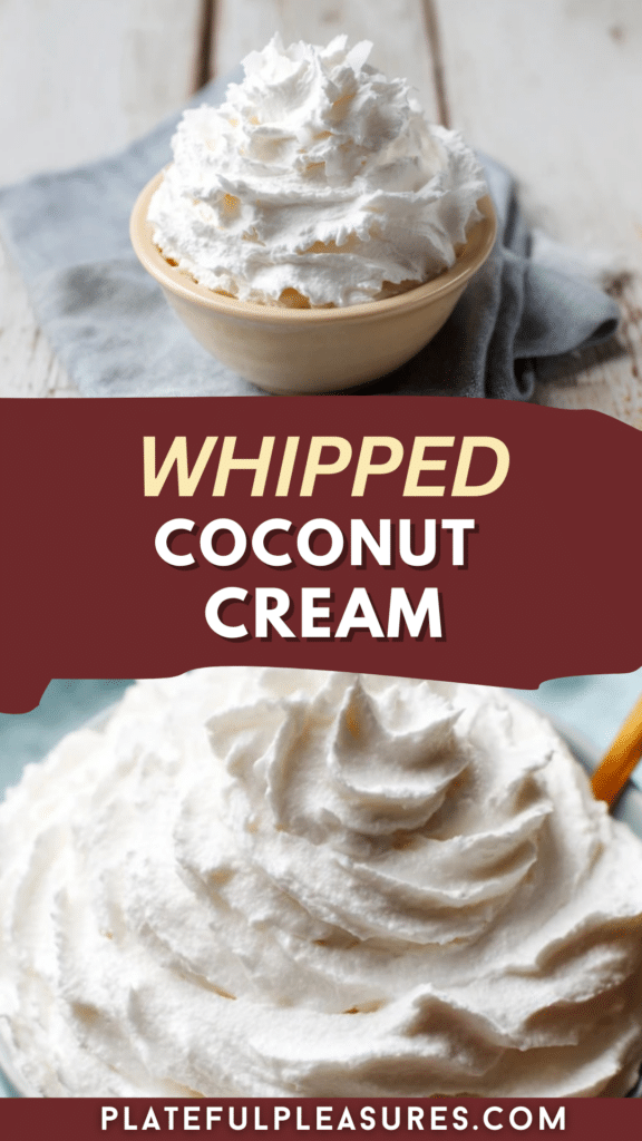 How to Make Whipped Coconut Cream 11 1