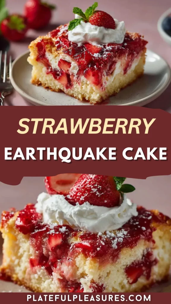 Strawberry Earthquake Cake 11 1 7