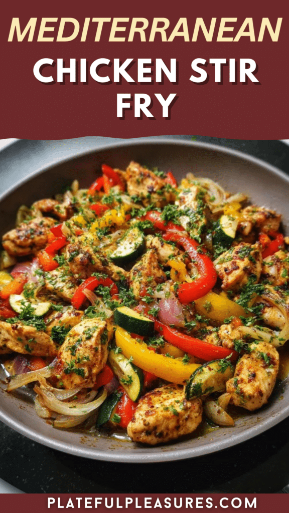 Mediterranean Chicken Stir Fry Recipe 16 10