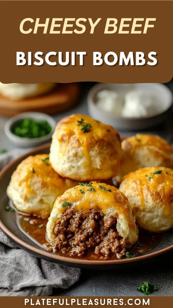 Cheesy Beef Biscuit Bombs 12 2 25