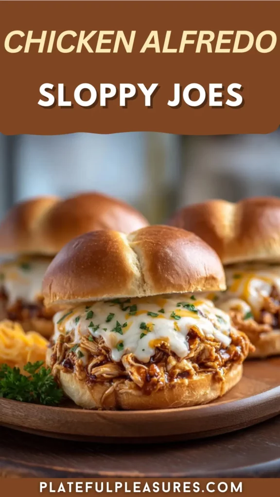 Chicken Alfredo Sloppy Joes 12 2 34