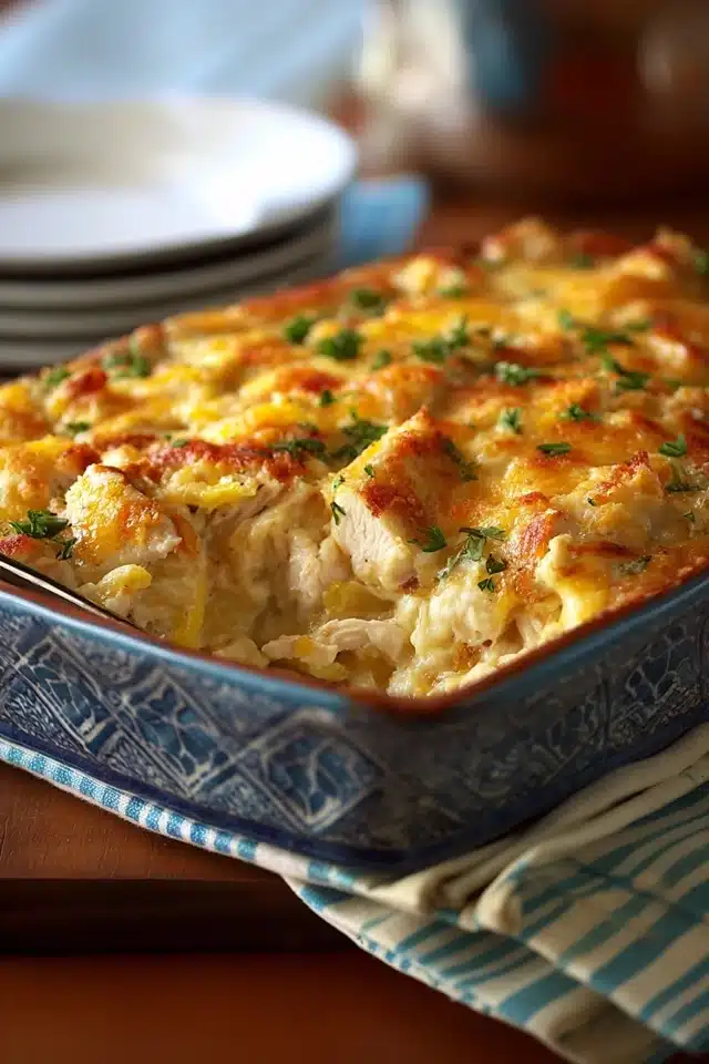 Paula Deen’s Amazing Chicken Casserole 8 55 20