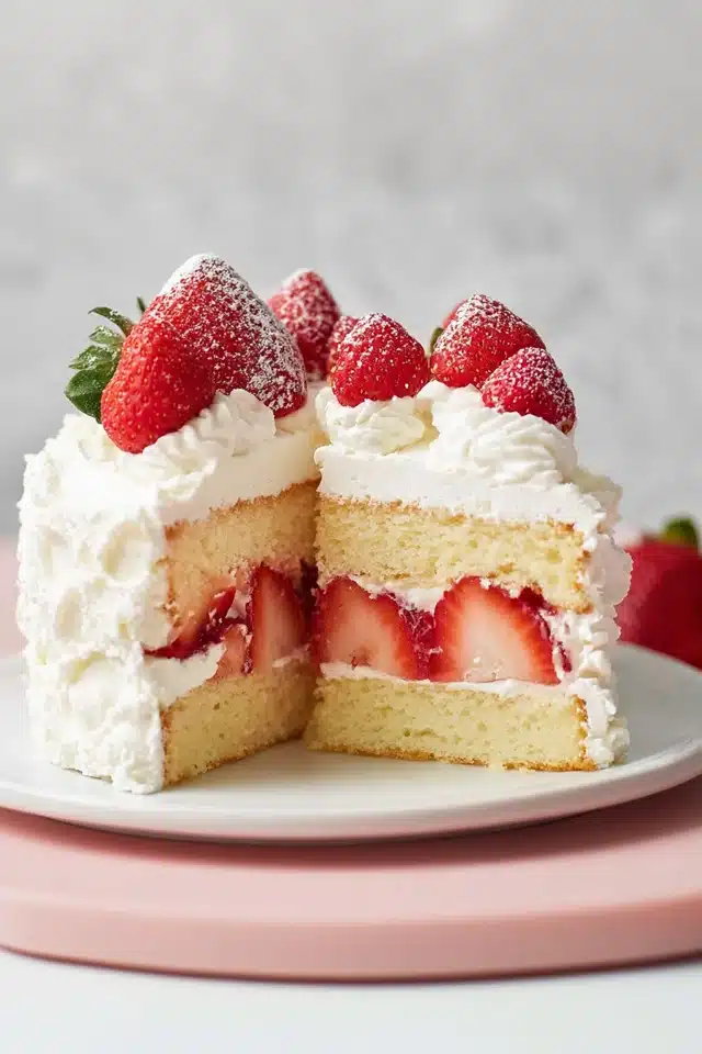 Japanese Strawberry Shortcake 8 55 31