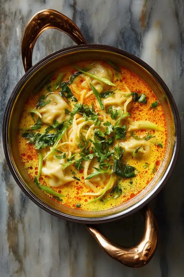 Quick Coconut Curry Soup 8 55 36