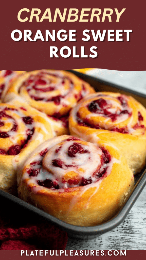 Cranberry Orange Sweet Rolls 16 6
