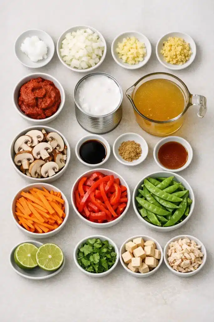 Quick Coconut Curry Soup 10 66 36