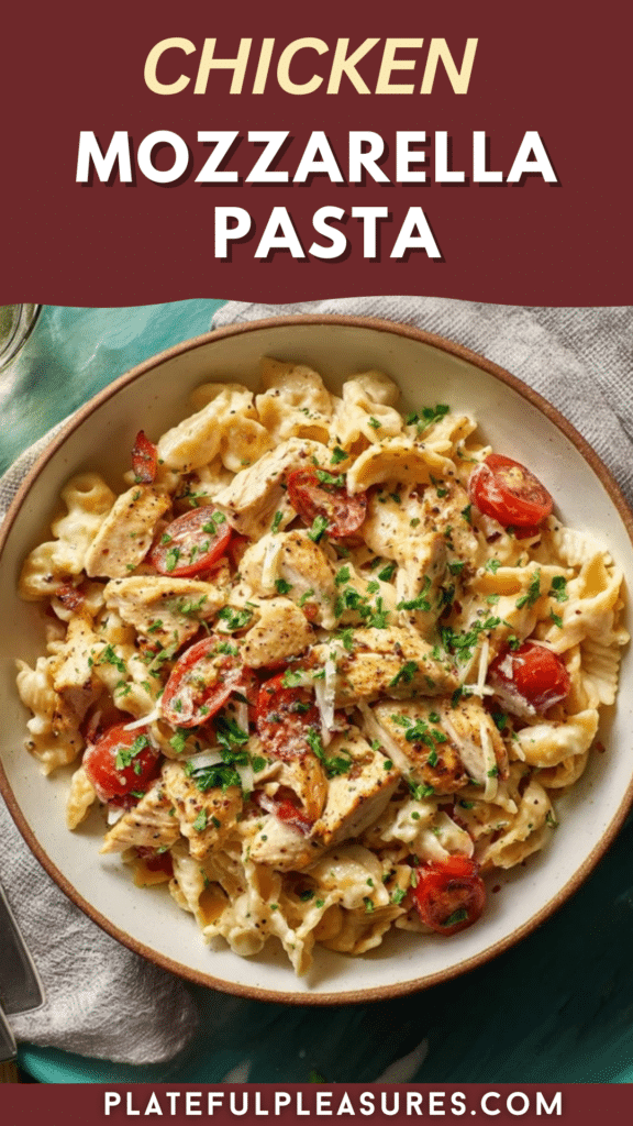 Chicken Mozzarella Pasta Recipe 16 8 1