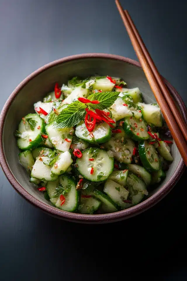 Easy California Roll Cucumber Salad 13 44